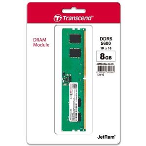 Transcend JetRAM - DDR5 - module - 8 GB - DIMM 288-PIN - 2800 MHz / PC5-44800 - CL46 - 1.1 V - niet-gebufferd - on-die ECC Transcend JetRAM - DDR5 - module - 8 GB - DIMM 288-PIN - 2800 MHz / PC5-44800 - CL46 - 1.1 V - niet-gebufferd - on-die ECC