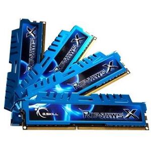 G.Skill Ripjaws-X - DDR3 - pakket - 32 GB: 4 x 8 GB - DIMM 240-pins - 1600 MHz / PC3-12800 - CL9 - 1.5 V - niet-gebufferd - niet-ECC G.Skill Ripjaws-X - DDR3 - pakket - 32 GB: 4 x 8 GB - DIMM 240-pins - 1600 MHz / PC3-12800 - CL9 - 1.5 V - niet-gebufferd - niet-ECC
