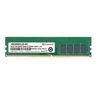 Transcend JetRAM - DDR4 - module - 8 GB - DIMM 288-PIN - 2666 MHz / PC4-21300 - CL19 - 1.2 V - niet-gebufferd - niet-ECC Transcend JetRAM - DDR4 - module - 8 GB - DIMM 288-PIN - 2666 MHz / PC4-21300 - CL19 - 1.2 V - niet-gebufferd - niet-ECC