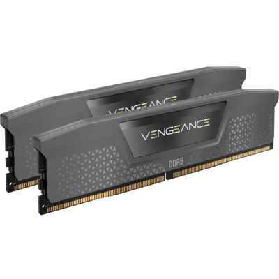 Corsair RAM-geheugenkaart VENGEANCE 64 GB (set van 2 x 32 GB) DDR5 5600 MHz CL40 Corsair RAM-geheugenkaart VENGEANCE 64 GB (set van 2 x 32 GB) DDR5 5600 MHz CL40