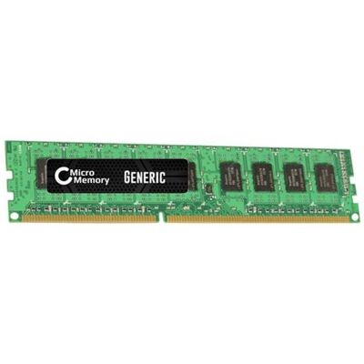 MicroMemory CoreParts - DDR3 - module - 8 GB - DIMM 240-pins - 1600 MHz / PC3-12800 - niet-gebufferd - ECC - voor Lenovo ThinkStation D30; E31; P300 MicroMemory CoreParts - DDR3 - module - 8 GB - DIMM 240-pins - 1600 MHz / PC3-12800 - niet-gebufferd - ECC - voor Lenovo ThinkStation D30; E31; P300