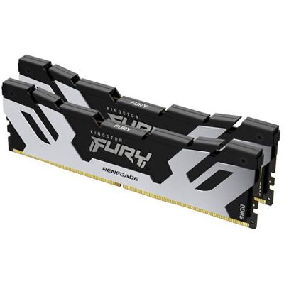 Kingston FURY Renegade Silver - DDR5 - pakket - 96 GB: 2 x 48 GB - DIMM 288-PIN - 6400 MT/s / PC5-51200 - CL32 - 1.4 V - niet-gebufferd - on-die ECC Kingston FURY Renegade Silver - DDR5 - pakket - 96 GB: 2 x 48 GB - DIMM 288-PIN - 6400 MT/s / PC5-51200 - CL32 - 1.4 V - niet-gebufferd - on-die ECC