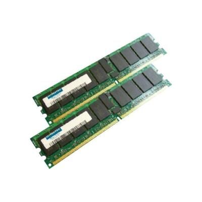 Hypertec Legacy - DDR2 - pakket - 4 GB: 2 x 2 GB - DIMM 240-pins - 667 MHz / PC2-5300 - geregistreerd - Advanced ECC - voor Fujitsu PRIMERGY BX630 S2, Econel 230R S1, RX330 S1 Hypertec Legacy - DDR2 - pakket - 4 GB: 2 x 2 GB - DIMM 240-pins - 667 MHz / PC2-5300 - geregistreerd - Advanced ECC - voor Fujitsu PRIMERGY BX630 S2, Econel 230R S1, RX330 S1