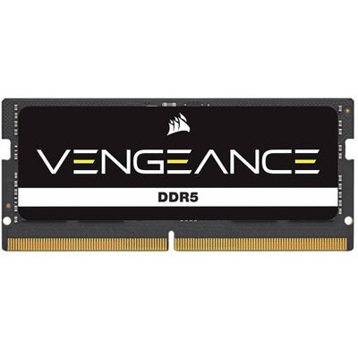 CORSAIR Vengeance - DDR5 - module - 16 GB - SO DIMM 262-PIN - 4800 MHz / PC5-38400 - CL40 - 1.1 V CORSAIR Vengeance - DDR5 - module - 16 GB - SO DIMM 262-PIN - 4800 MHz / PC5-38400 - CL40 - 1.1 V