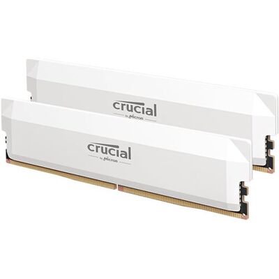 Crucial Pro - DDR5 - pakket - 32 GB: 2 x 16 GB - DIMM 288-PIN - 3000 MHz / PC5-48000 - CL38 - 1.35 V - niet-gebufferd - on-die ECC - wit Crucial Pro - DDR5 - pakket - 32 GB: 2 x 16 GB - DIMM 288-PIN - 3000 MHz / PC5-48000 - CL38 - 1.35 V - niet-gebufferd - on-die ECC - wit