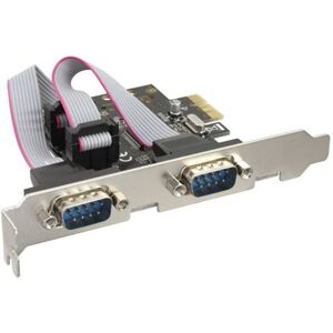 InLine - Seriële adapter - PCIe - RS-232 x 2 InLine - Seriële adapter - PCIe - RS-232 x 2