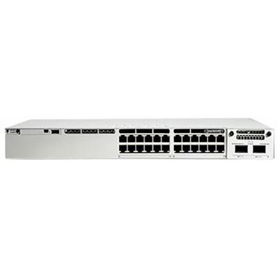 Cisco Catalyst 9300 - Network Essentials - switch - Beheerd - 24 x 10/100/1000 - rack-uitvoering Cisco Catalyst 9300 - Network Essentials - switch - Beheerd - 24 x 10/100/1000 - rack-uitvoering