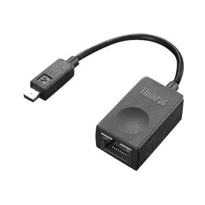 Lenovo ThinkPad Ethernet Expansion Cable - Netwerkkabel - RJ-45 (V) naar enova Ethernet uitbreidingsconnector (M) - 18 cm - voor ThinkPad L380; L380 Yoga; X1 Extreme (2nd Gen); X380 Yoga; ThinkPad Yoga 370 Lenovo ThinkPad Ethernet Expansion Cable - Netwerkkabel - RJ-45 (V) naar enova Ethernet uitbreidingsconnector (M) - 18 cm - voor ThinkPad L380; L380 Yoga; X1 Extreme (2nd Gen); X380 Yoga; ThinkPad Yoga 370