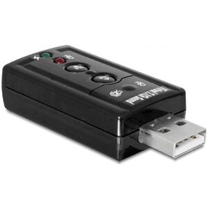 Delock - Geluidskaart - 24-bits - 96 kHz - 7.1 - USB 2.0 - CM6533 Delock - Geluidskaart - 24-bits - 96 kHz - 7.1 - USB 2.0 - CM6533
