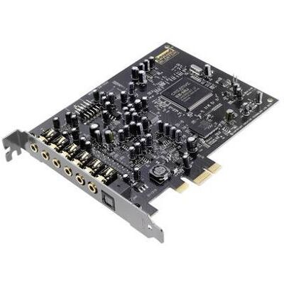 Creatieve Labs Creative Sound Blaster Audigy RX - Geluidskaart - 24-bits - 192 kHz - 106 dB SNR (Signal-To-Noise Ratio, signaal-ruis verhouding) - 7.1 - PCIe - Creative E-MU Creatieve Labs Creative Sound Blaster Audigy RX - Geluidskaart - 24-bits - 192 kHz - 106 dB SNR (Signal-To-Noise Ratio, signaal-ruis verhouding) - 7.1 - PCIe - Creative E-MU