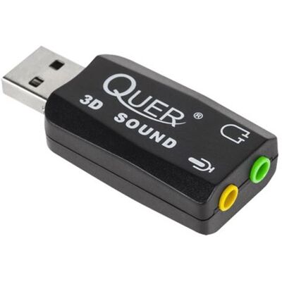 Quer - Geluidskaart - 5.1 - USB Quer - Geluidskaart - 5.1 - USB
