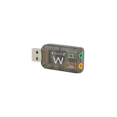 Eminent EM3751 USB Audio Adapter rev1 - Geluidskaart - stereo - USB 2.0 Eminent EM3751 USB Audio Adapter rev1 - Geluidskaart - stereo - USB 2.0