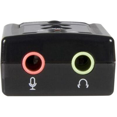 StarTech.com Virtuele 7.1 USB Stereo Audio Adapter Externe Geluidkaart - Geluidskaart - stereo - USB 2.0 - voor P/N: MU15MMS, MU6MMS StarTech.com Virtuele 7.1 USB Stereo Audio Adapter Externe Geluidkaart - Geluidskaart - stereo - USB 2.0 - voor P/N: MU15MMS, MU6MMS