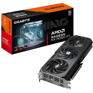 Gigabyte Grafische kaart AMD Radeon RX 9060 XT GAMING OC 8G Gigabyte Grafische kaart AMD Radeon RX 9060 XT GAMING OC 8G