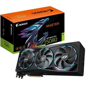 Gigabyte™ Grafische kaart Aorus nVidia GeForce RTX 5080 Master 16 GB Gigabyte™ Grafische kaart Aorus nVidia GeForce RTX 5080 Master 16 GB