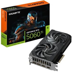 Gigabyte Grafische kaart nVidia GeForce RTX 5060 Ti WINDFORCE OC 16G Gigabyte Grafische kaart nVidia GeForce RTX 5060 Ti WINDFORCE OC 16G