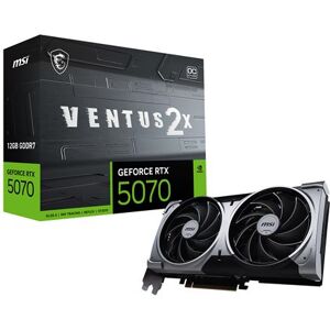 GeForce MSI RTX 5070 Ventus 2X OC 12GB GDDR7 DLSS 4 GeForce MSI RTX 5070 Ventus 2X OC 12GB GDDR7 DLSS 4