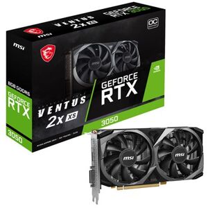 MSI GeForce RTX 3050 VENTUS 2X XS 8GB OC - Grafische kaart - GF RTX 3050 - 8 GB GDDR6 - PCIe 4.0 x8 - DVI, HDMI, DisplayPort MSI GeForce RTX 3050 VENTUS 2X XS 8GB OC - Grafische kaart - GF RTX 3050 - 8 GB GDDR6 - PCIe 4.0 x8 - DVI, HDMI, DisplayPort