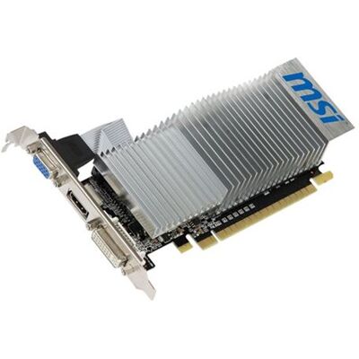 MSI N210-MD1GD3H/LP - Grafische kaart - GF 210 - 1 GB DDR3 - PCIe 2.0 x16 laag profiel - DVI, D-Sub, HDMI MSI N210-MD1GD3H/LP - Grafische kaart - GF 210 - 1 GB DDR3 - PCIe 2.0 x16 laag profiel - DVI, D-Sub, HDMI