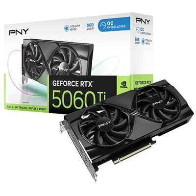 PNY Grafische kaart nVidia GeForce RTX 5060 Ti 8G OC PNY Grafische kaart nVidia GeForce RTX 5060 Ti 8G OC