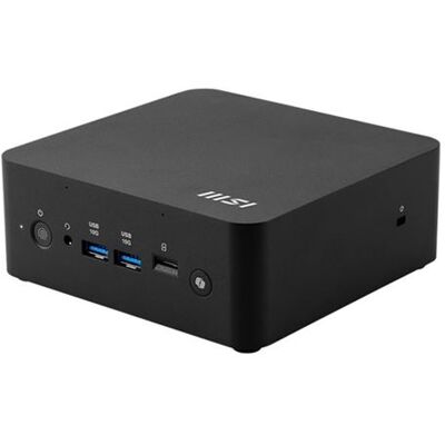 MSI Cubi NUC AI+ 2MG 028EU - Copilot+ PC - mini-PC Core Ultra 7 288V / tot 5.1 GHz - RAM 32 GB - SSD 2 TB - NVMe - Intel Arc Graphics 140V - IEEE 802.11ax (Wi-Fi 6E), Bluetooth 5.3, Gigabit Ethernet, 2.5 Gigabit Ethernet - Win 11 Pro - monitor: geen - zwa MSI Cubi NUC AI+ 2MG 028EU - Copilot+ PC - mini-PC Core Ultra 7 288V / tot 5.1 GHz - RAM 32 GB - SSD 2 TB - NVMe - Intel Arc Graphics 140V - IEEE 802.11ax (Wi-Fi 6E), Bluetooth 5.3, Gigabit Ethernet, 2.5 Gigabit Ethernet - Win 11 Pro - monitor: geen - zwa