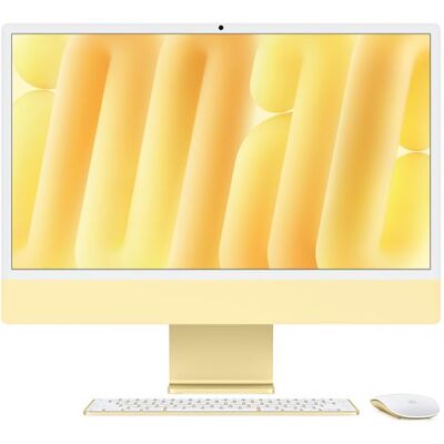 Apple iMac 24" Apple M4 CPU 8 Core GPU 8 Core 16 GB RAM 256 GB SSD Yellow Apple iMac 24" Apple M4 CPU 8 Core GPU 8 Core 16 GB RAM 256 GB SSD Yellow