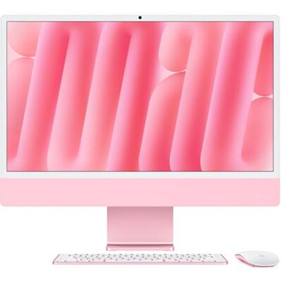 Apple iMac 24" Apple M4 CPU 8 Core GPU 8 Core 16 GB RAM 256 GB SSD Pink Apple iMac 24" Apple M4 CPU 8 Core GPU 8 Core 16 GB RAM 256 GB SSD Pink