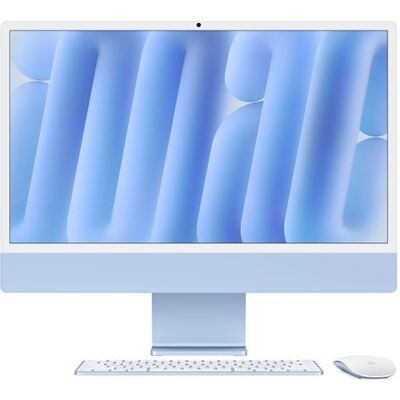 Apple iMac 24" Apple M4 CPU 10 Core GPU 10 Core 24 GB RAM 512 GB SSD Blue Apple iMac 24" Apple M4 CPU 10 Core GPU 10 Core 24 GB RAM 512 GB SSD Blue