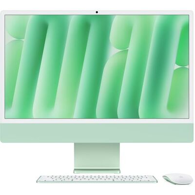 Apple iMac 24" Apple M4 CPU 10 Core GPU 10 Core 16 GB RAM 256 GB SSD Green Apple iMac 24" Apple M4 CPU 10 Core GPU 10 Core 16 GB RAM 256 GB SSD Green