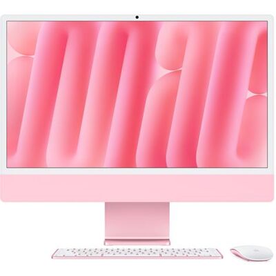 Apple iMac 24" Retina display 4,5K Apple M4 CPU 10 Core GPU 10 Core 512 GB SSD 24 GB RAM Pink Apple iMac 24" Retina display 4,5K Apple M4 CPU 10 Core GPU 10 Core 512 GB SSD 24 GB RAM Pink