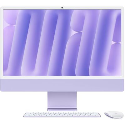 Apple iMac 24" Apple M4 CPU 8 Core GPU 8 Core 16 GB RAM 256 GB SSD Purple Apple iMac 24" Apple M4 CPU 8 Core GPU 8 Core 16 GB RAM 256 GB SSD Purple