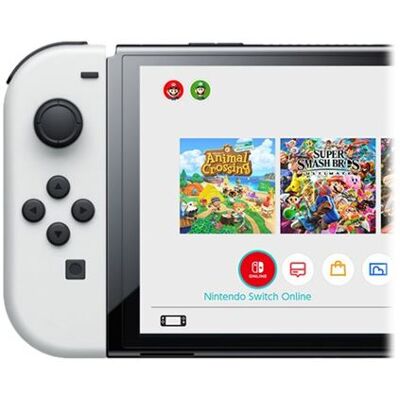 Nintendo Switch OLED - Spelconsole - Full HD - wit Nintendo Switch OLED - Spelconsole - Full HD - wit