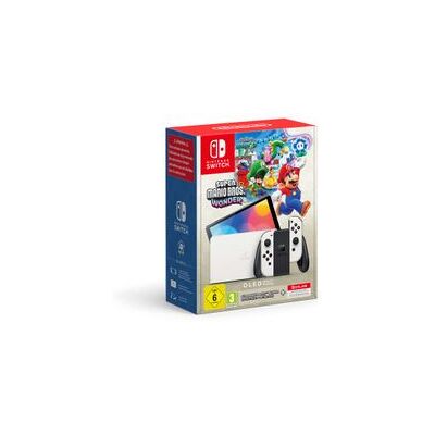 NINTENDO SWITCH OLED + SMB WONDER + 12MTH NINTENDO ONLINE NINTENDO SWITCH OLED + SMB WONDER + 12MTH NINTENDO ONLINE