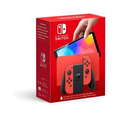 Nintendo Switch OLED console Mario editie Rood Nintendo Switch OLED console Mario editie Rood