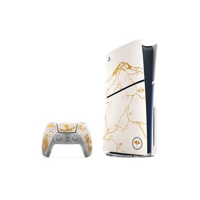 Sony PS5 Slim Standard ® Gold consolepakket Limited Edition Ghost of Yōtei™ Bundel Sony PS5 Slim Standard ® Gold consolepakket Limited Edition Ghost of Yōtei™ Bundel