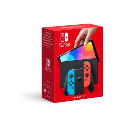 Nintendo Switch OLED met Joy-Con Rood/Blauw Nintendo Switch OLED met Joy-Con Rood/Blauw