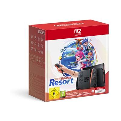 Nintendo Console Pack Switch 2 Zwart + Nintendo Switch Sports Resort Nintendo Console Pack Switch 2 Zwart + Nintendo Switch Sports Resort