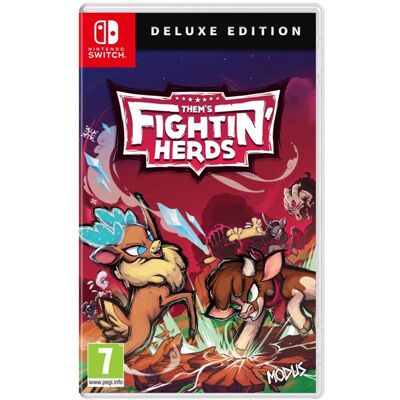 Just For Games Them's Fightin' Herds Edition Deluxe Nintendo Switch Just For Games Them's Fightin' Herds Edition Deluxe Nintendo Switch