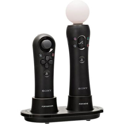 BigBen Interactive Dual Charger - Oplaadstandaard - 2 uitgangsaansluitingen - voor Sony PlayStation Move motion controller, PlayStation Move Starter Pack BigBen Interactive Dual Charger - Oplaadstandaard - 2 uitgangsaansluitingen - voor Sony PlayStation Move motion controller, PlayStation Move Starter Pack