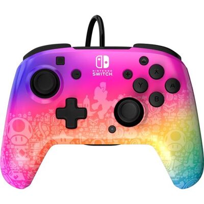 PDP OFFICIAL NINTENDO WIRED CONTROLLER STAR SPECTRUM PDP OFFICIAL NINTENDO WIRED CONTROLLER STAR SPECTRUM