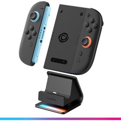 Oniverse Fusion Dock 2 Joycons + Controller Grip voor Nintendo Switch 2 zwart Oniverse Fusion Dock 2 Joycons + Controller Grip voor Nintendo Switch 2 zwart
