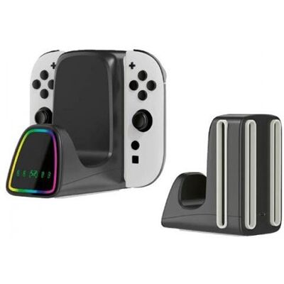 Nacon Oplader Voor 4 Joy-con En Pro Controller Switch 2 Nacon Oplader Voor 4 Joy-con En Pro Controller Switch 2