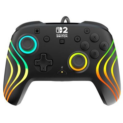 Turtle Beach Afterglow Wave zwarte bedrade gamecontroller voor Nintendo Switch 2 Turtle Beach Afterglow Wave zwarte bedrade gamecontroller voor Nintendo Switch 2