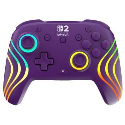 Draadloze controller Turtle Beach® Afterglow™ Wave Violet voor Nintendo Switch™ 2 Nintendo Switch™ Nintendo Switch™ Lite en Nintendo Switch™ OLED-model Draadloze controller Turtle Beach® Afterglow™ Wave Violet voor Nintendo Switch™ 2 Nintendo Switch™ Nintendo Switch™ Lite en Nintendo Switch™ OLED-model