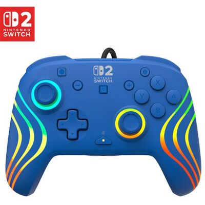 Turtle Beach Afterglow Wave bedrade gamecontroller Blauw voor Nintendo Switch 2 Turtle Beach Afterglow Wave bedrade gamecontroller Blauw voor Nintendo Switch 2