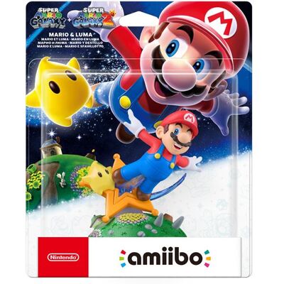Nintendo Amiibo Mario & Luma Figuur Bundel Nintendo Amiibo Mario & Luma Figuur Bundel