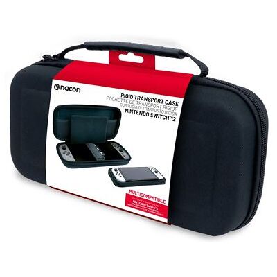 Nacon Rigid Carrying Case Voor Nintendo Switch 2 Zwart. Nacon Rigid Carrying Case Voor Nintendo Switch 2 Zwart.