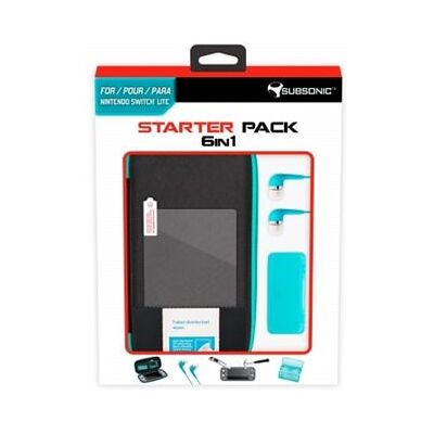Subsonic 6 in 1 accessoire pakket voor Nintendo Switch Lite Subsonic 6 in 1 accessoire pakket voor Nintendo Switch Lite