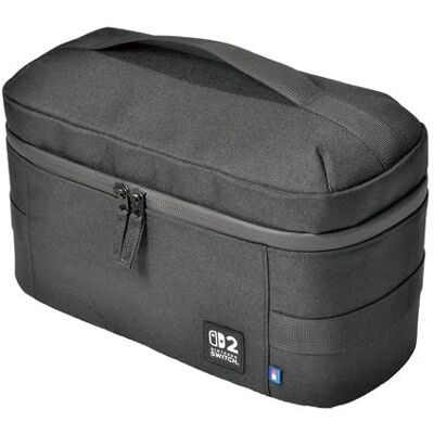 Compacte alles-in-één tas van Hori in zwart voor Nintendo Switch 2 Compacte alles-in-één tas van Hori in zwart voor Nintendo Switch 2