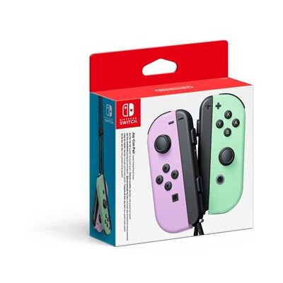 Paar Pastelviolette En Pastelgroene Nintendo Switch Joy-con-controllers Paar Pastelviolette En Pastelgroene Nintendo Switch Joy-con-controllers
